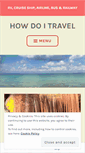 Mobile Screenshot of howdoitravel.com