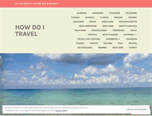 Tablet Screenshot of howdoitravel.com